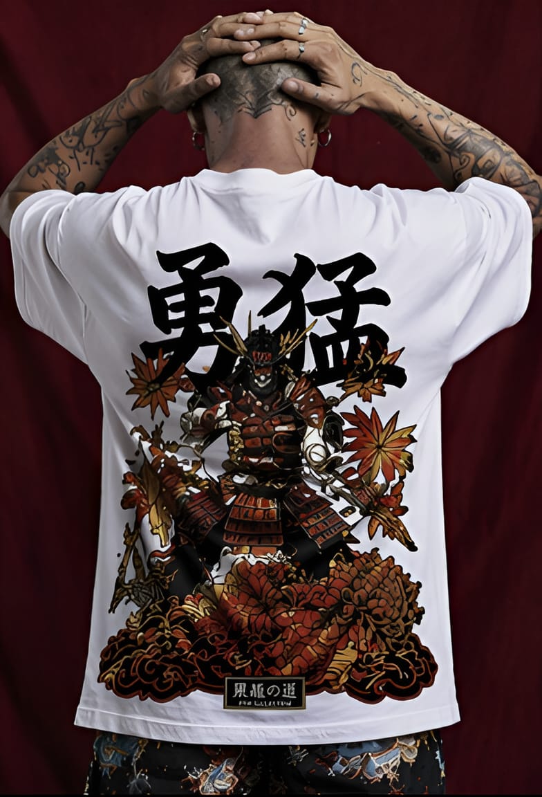 TEE SHED Japanese Art Oversized Tee – Limited Edition