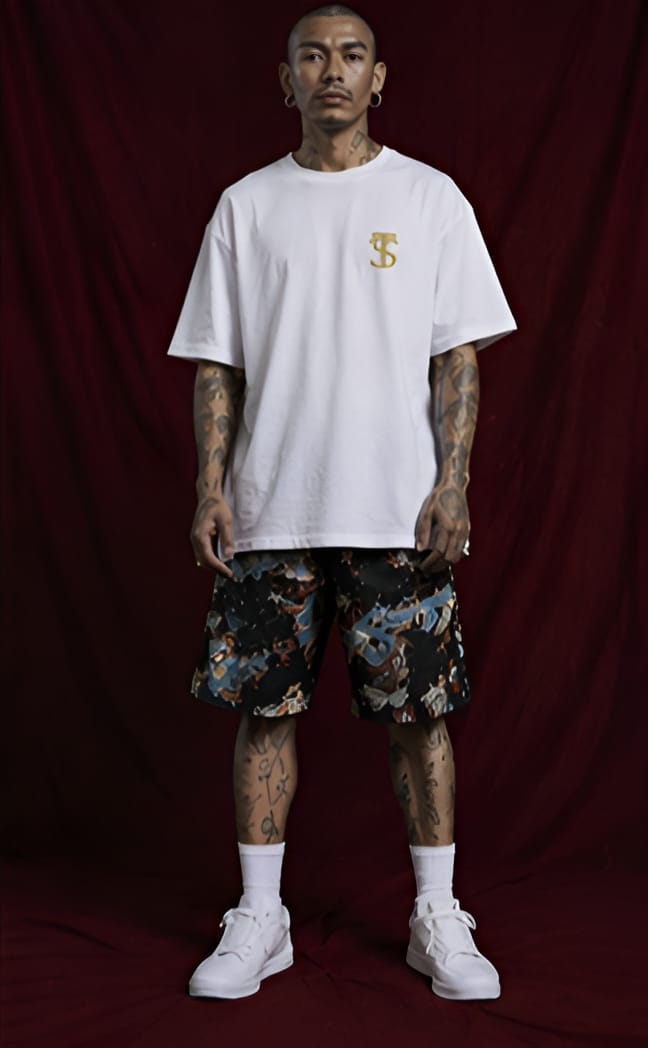 TEE SHED Japanese Art Oversized Tee – Limited Edition